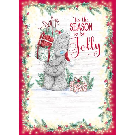 Season To Be Jolly Me to You Bear Christmas Card £1.79